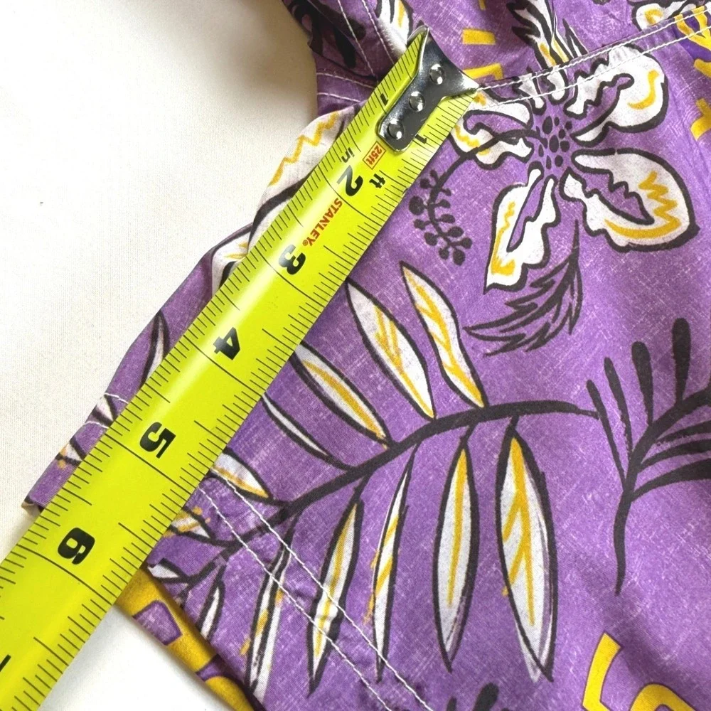 Wes and Willy Swim Trunks Mens XL Purple LSU Tigers Vintage Volley NWT